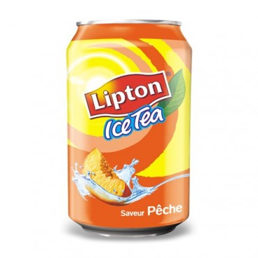 Canette Lipton Ice Tea 33cl